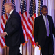 Then-Republican presidential candidate Donald Trump and former presidential candidate Ben Carson are seen as Trump receives Carson’s endorsement during a press conference March 11, 2016, in Palm Beach, Fla.
Joe Raedle/Getty Images